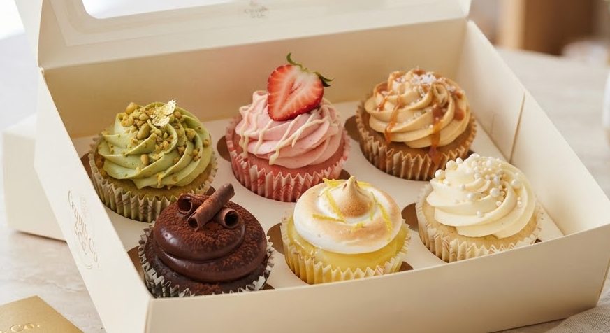 Assorted Cupcakes — detail view