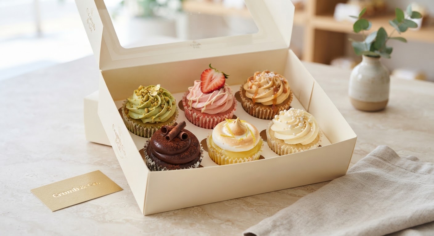 Assorted Cupcakes — Box of 6