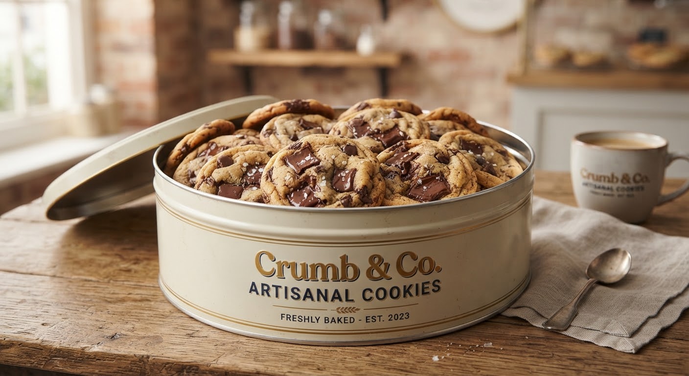 Chocolate Chip Cookie Tin — Regular
