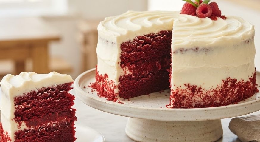 Red Velvet Cake — detail view
